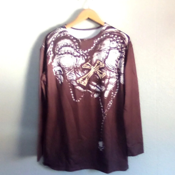 Long sleeve top size large ( box BJ ) - Picture 1 of 2